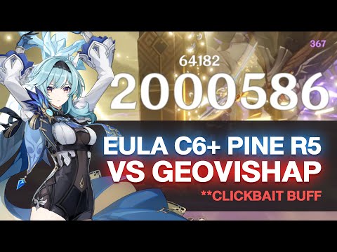 2M OVERWORLD DMG | EULA C6 + Pine R5 | Whale Clickbait DMG #EULA