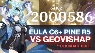 2M OVERWORLD DMG | EULA C6 + Pine R5 | Whale Clickbait DMG #EULA