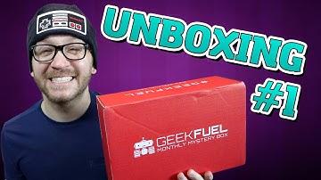 Geek Fuel | Monthly Mystery Subscription Box {UNBOXING #1} 2017
