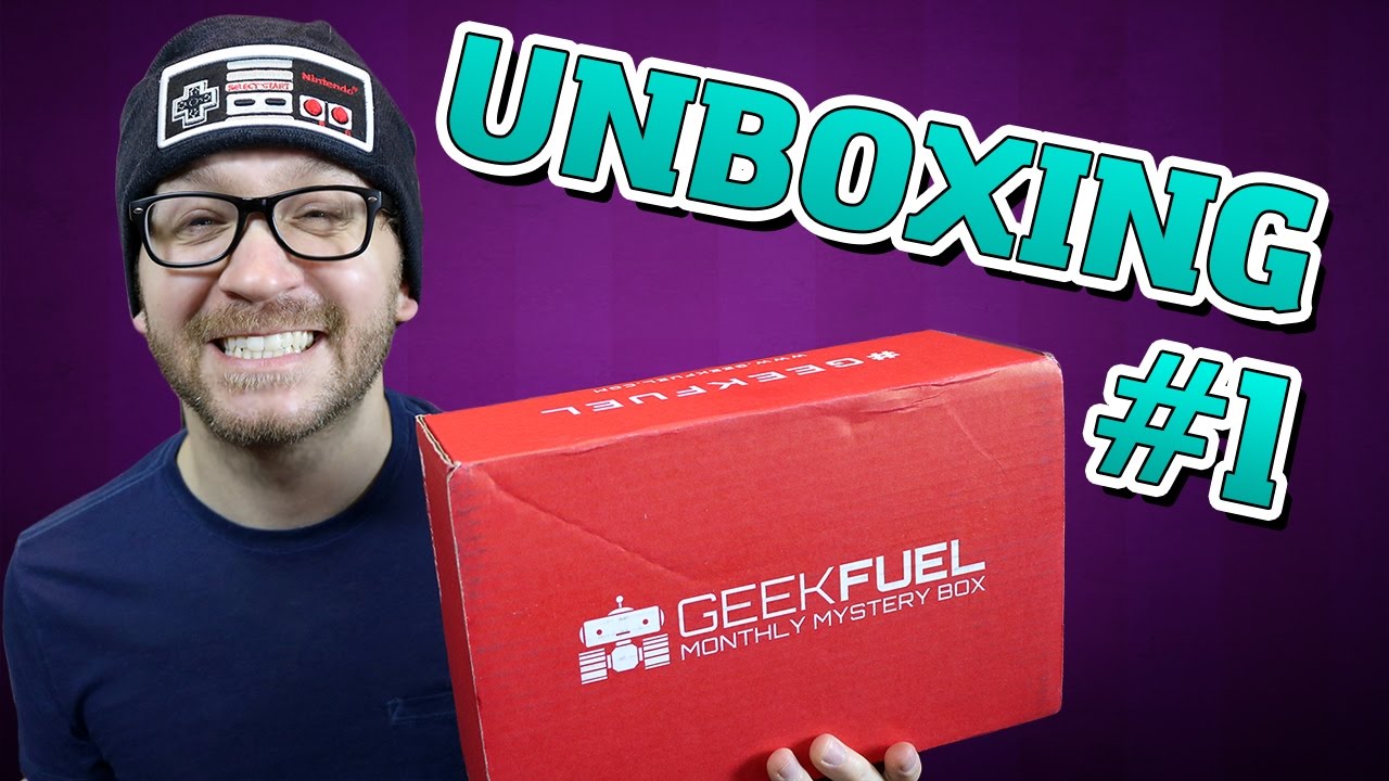 Geek Fuel | Monthly Mystery Subscription Box {UNBOXING #1} 2017