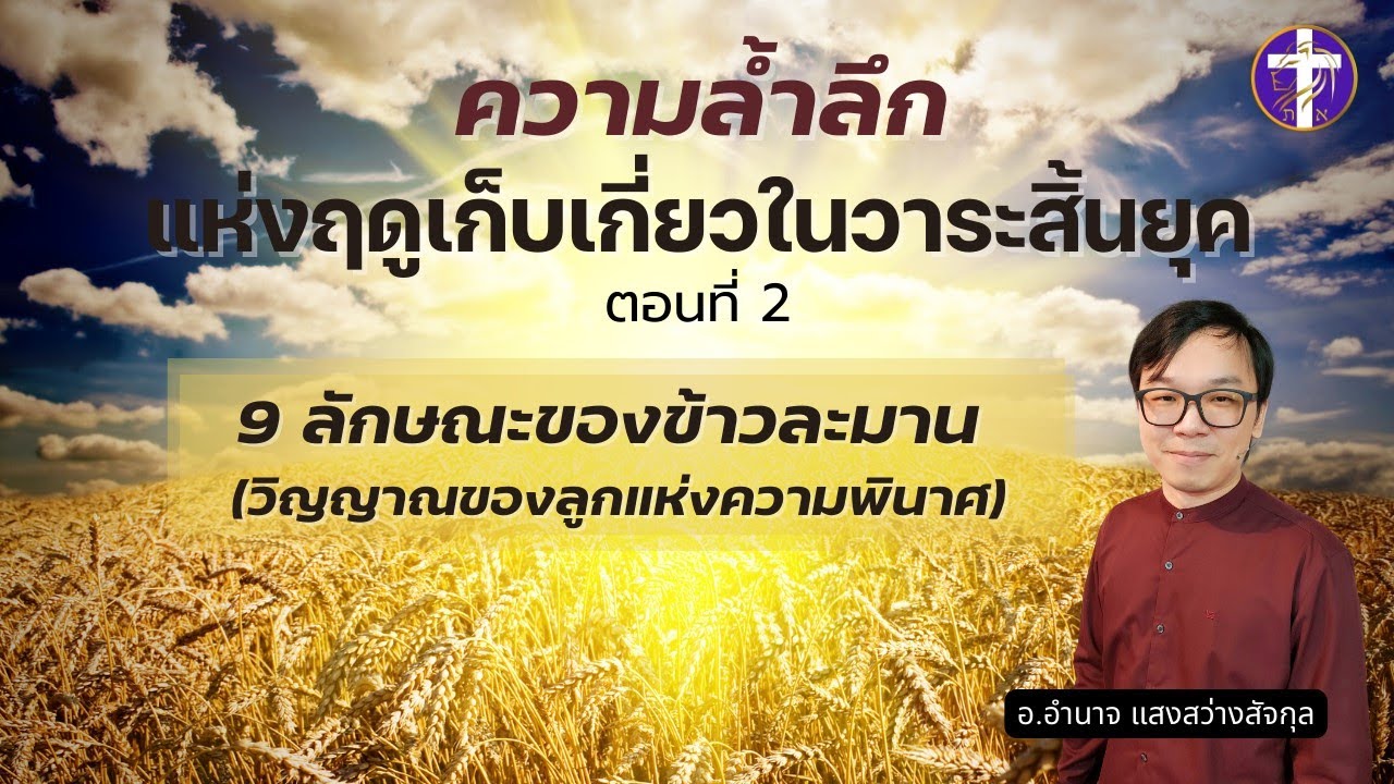 9 ลักษณะของข้าวละมาน(วิญญาณของลูกแห่งความพินาศ)| ความล้ำลึกแห่งฤดูเก็บเกี่ยวในวาระสิ้นยุค ตอนที่ 2 |