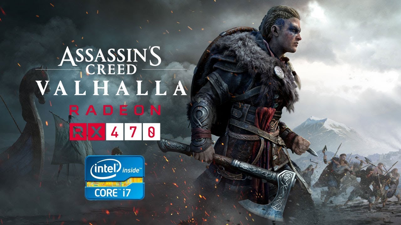 Assassin's Creed  Valhalla - RX 470 (4GB) - i7 3770 - FPS Test