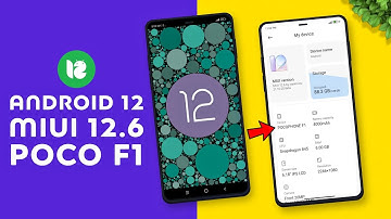 😍Android 12 MIUI 12.6 for POCO F1 - Stable? BUG! ⚡