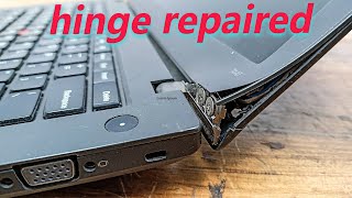 How to repair laptop broken hinge Lenevo Thinkpad T440 laptop