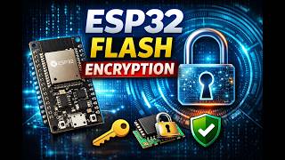 ESP32 Flash Encryption | Reflash Secure Firmware Step‑by‑Step