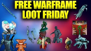 All Free Warframe Tennobaum Rewards Friday!