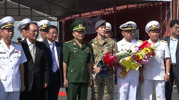 Tàu Hải quân Hàn Quốc thăm xã giao TP Đà Nẵng