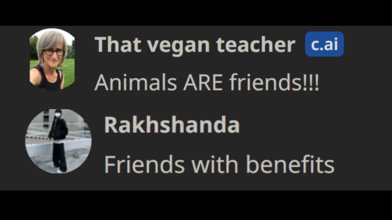 Bullying That vegan teacher ..cuz.... i have nothing better to do....