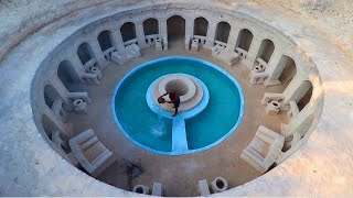 12 Weeks Built Underground Temple Swimming Pool and Water Well,