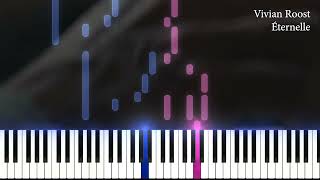 Éternelle  - Vivian Roost [Piano Tutorial Visualiser]