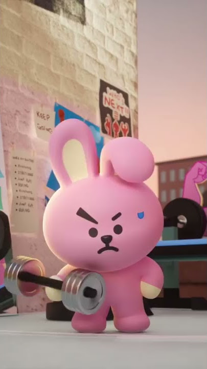 [BT21] COOKY's workout #shorts