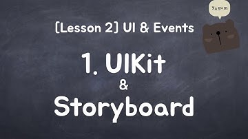 iOS for Starter - UIKit and Storyboard