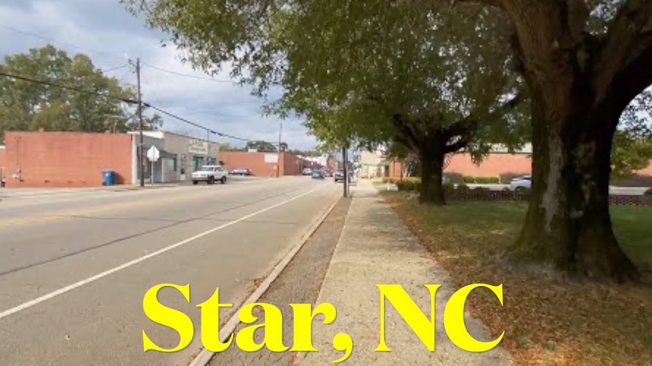 I'm visiting every town in NC Star, North Carolina YouTube
