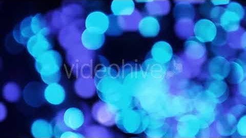 Blue Lights Bokeh | Motion Graphics - Envato elements