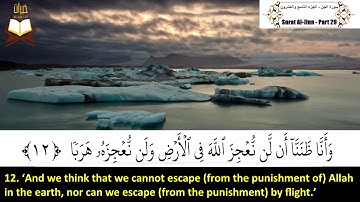 072: Surah Al-Jinn (The Jinn) | Sheikh: Abu Bakr Al Shatri | سورة الجن | الشيخ: أبو بكر الشاطرى