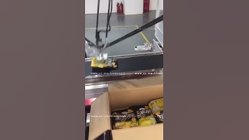 Smart computer control spider type robot head picking sorting cartoning machine encasing line