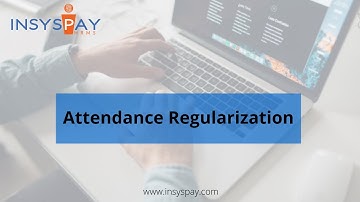 Attendance Regularization