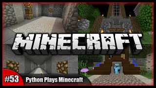 Python Plays Minecraft || Secret Tunnelling & The Forested Lake! || Minecraft Survival PC [#53] Net Worth