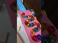 Marble Run 150 マーブルラン Colorful Marbles #ビー玉転がし #marblerace #マーブルラン #marblerun #asmr #haba #小さな大工さん
