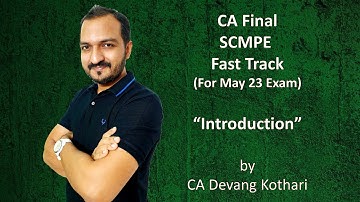 SCMPE Fast Track | May 23 | Introduction |