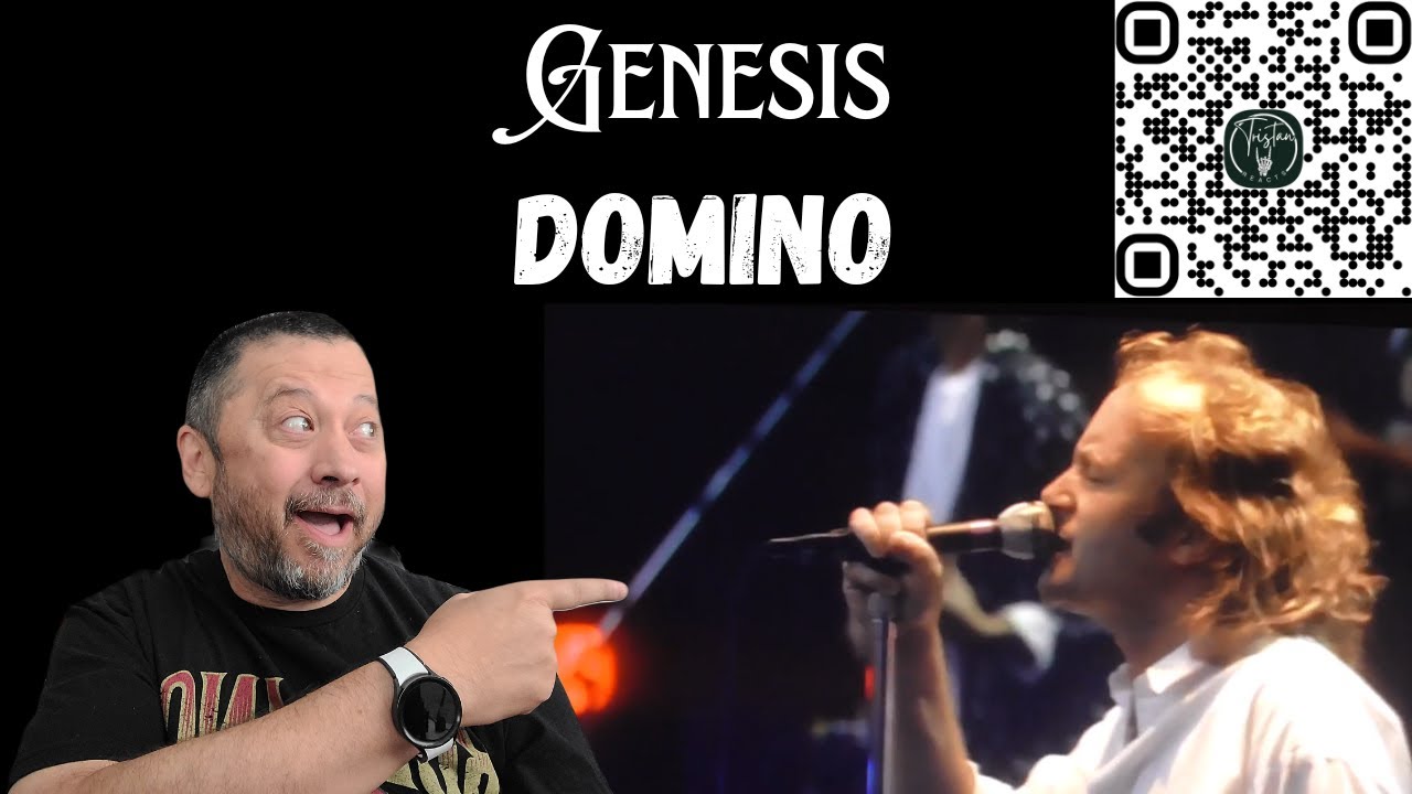 First Time Reaction - Genesis - Domino | LIVE Wembley, 1987