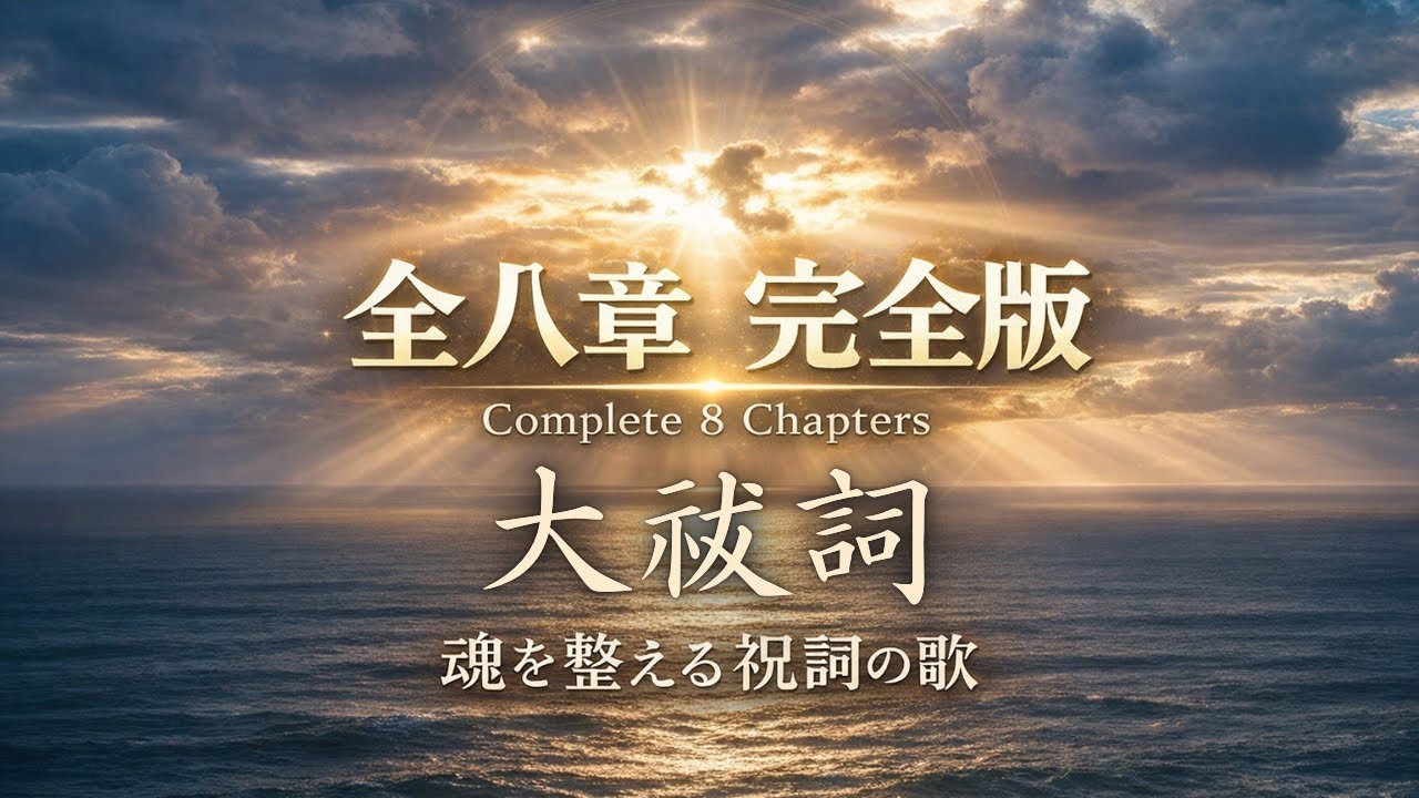 魂を整える祝詞の歌【全八章 完全版】｜大祓詞 シネマティック組曲Soul-Tuning Sacred Norito Songs – Complete 8-Chapter Cinematic Suite