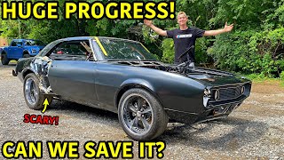 Rebuilding A Wrecked 1967 Chevrolet Camaro SS Part 7