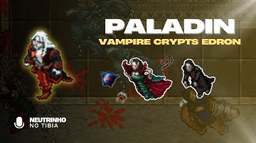 TIBIA - VAMPIRE CRYPT EDRON | PALADIN LEVEL 150+