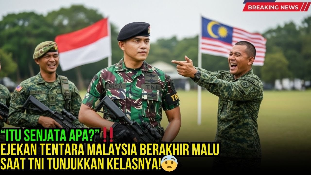 DIREMEHKAN DI MALAYSIA! Senjata TNI Dibilang “Mainan” — 1 Jam Kemudian Semua Terdiam!
