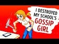 I DESTROYED MY SCHOOL&#39;S GOSSIP GIRL! DETECTIVE STORY ANIMATED