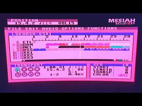 Song made on a Commodore 64 running MSSIAH Sequencer (Single 6581 SID chip)