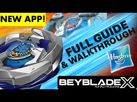 BEYBLADE X APP! Full Guide & Walkthrough On Hasbro's New Beyblade X App! How to Setup + How To Play