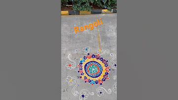 Rangoli Muggu #shorts #muggulu #rangoli #muguludesigns #short