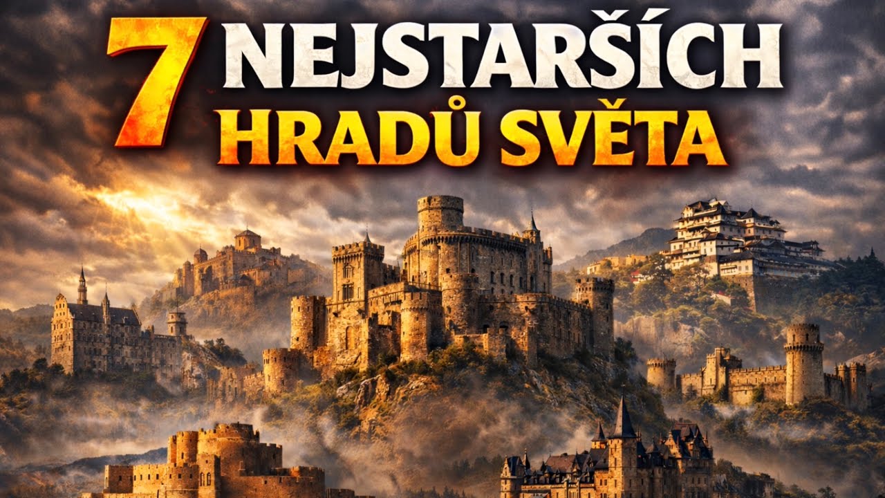 7 nejstarších hradů na světě, které stále stojí🔥