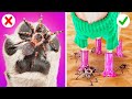 COOLEST HACKS FOR PET OWNERS || Funny DIY Toys and Useful Pet Gadgets By 123 GO! SERIES