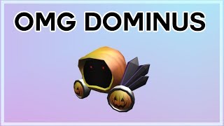 Roblox New Dominus OMG Halloween Dominus!!!!!