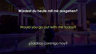 Video thumbnail of "AnnenMayKantereit - Ausgehen (Text - Lyrics - Letra español)"