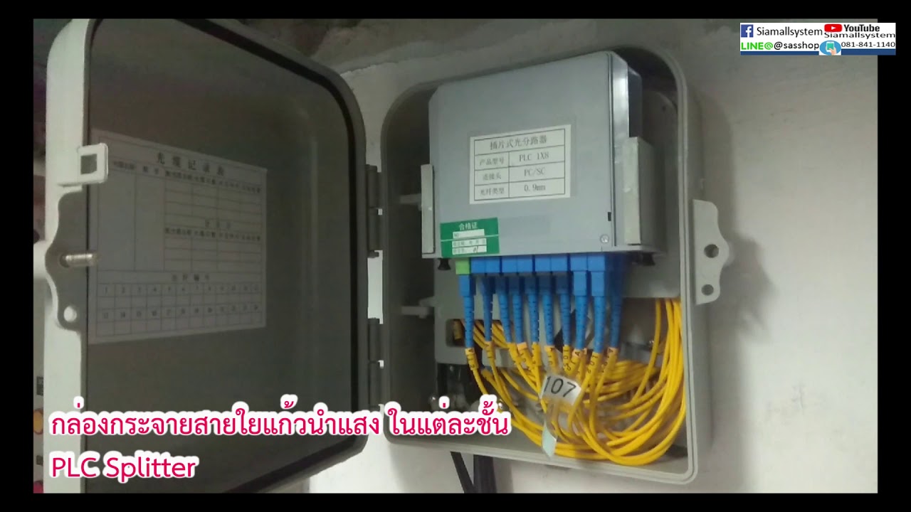 fttx คืออะไร  New  งานติดตั้งระบบ internet FTTX  ความเร็ว 1000Mbps เสิร์ฟตรงถึงห้องพัก