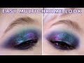 Multichrome Monday |  Easy multichrome eyeshadow look | Part 2 | Karla Cosmetics Lullaby