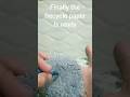 Easy way to recycle ♻️ paper easily at home . by Cyclone #experiment short #viral