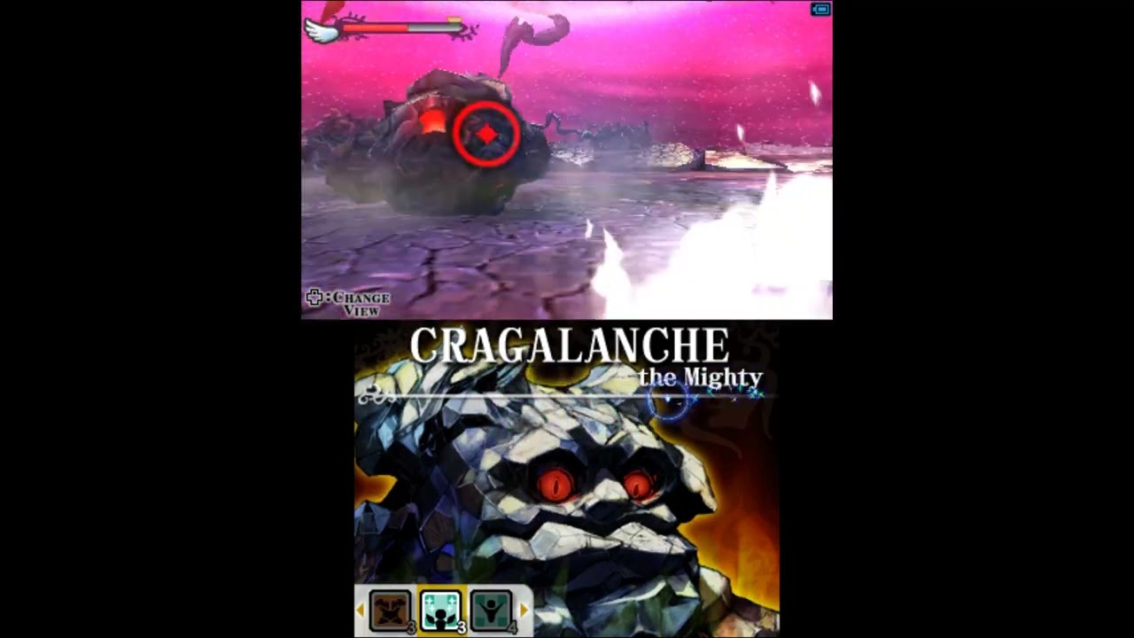 Kid Icarus Uprising - Boss Battles Easy, V100 Eyetrack Orbitars, no Powers/Drinks, sub-23