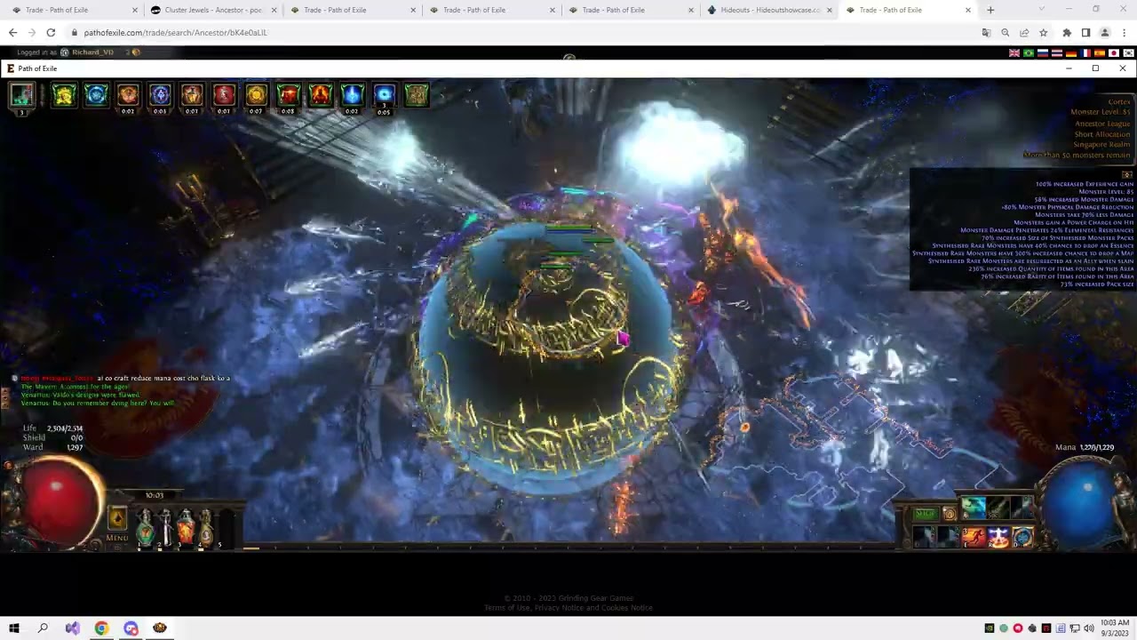 Path of Exile 3 22   Uber Cotex