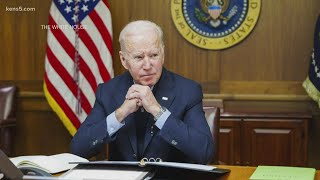 Biden warns Putin that invading Ukraine would cause 'widespread human suffering