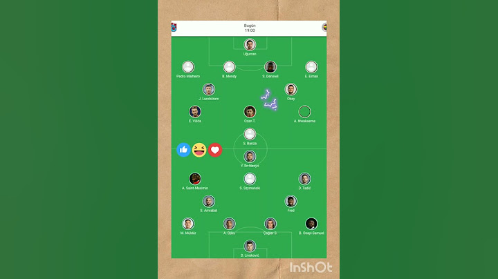 Trabzonspor-Fenerbahçe maçı ilk 11i #football #futbol #trabzonspor #fenerbahçe #derbi #süperlig