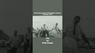 Momen Warga Belanda Meninggalkan Indonesia 1957 