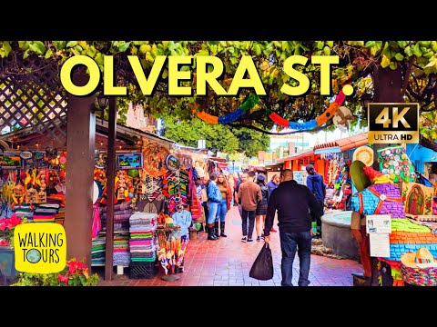 Video: Overa Street ved El Pueblo de Los Angeles