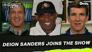 Best of Deion Sanders on the ManningCast | Monday Night Football with Peyton \& Eli