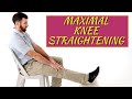 Guidelines to Achieve Maximal Knee Extension (Straightening) Range of Motion -Total Knee Replacement