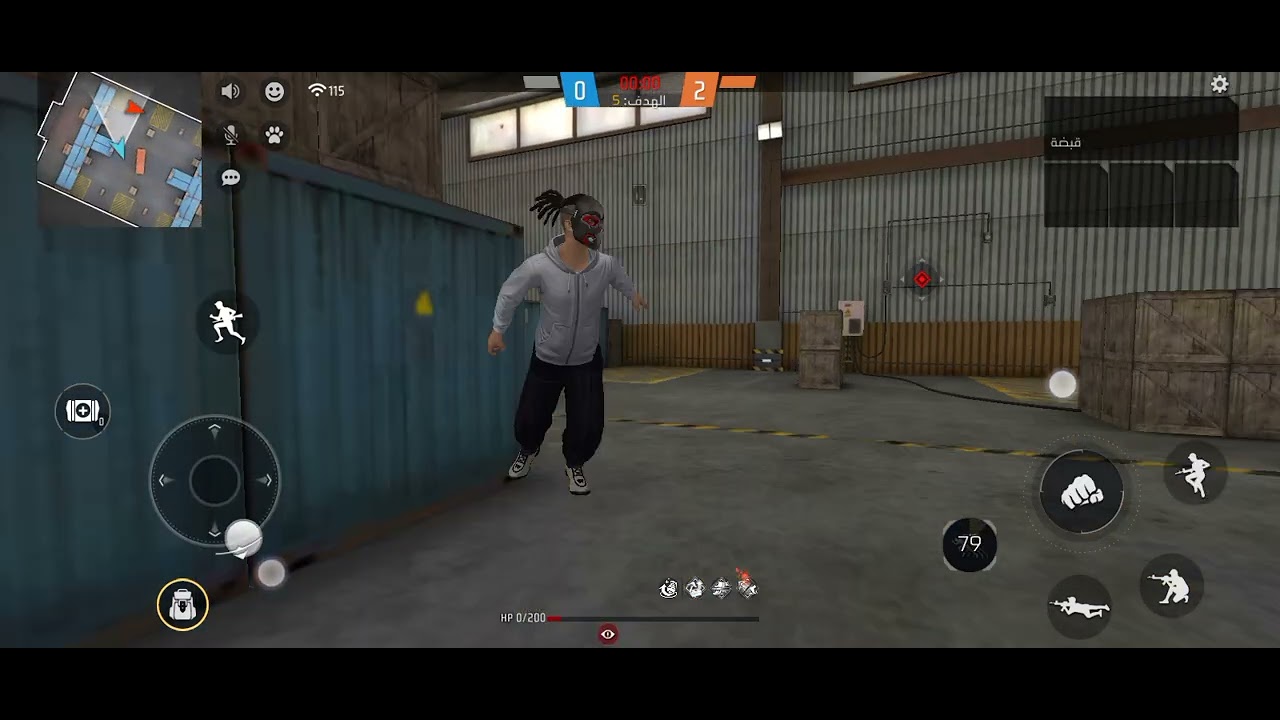 تحدي مجنون ضد صديقي 😲#freefire 