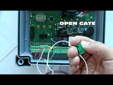 How to program a automatic gate (new)